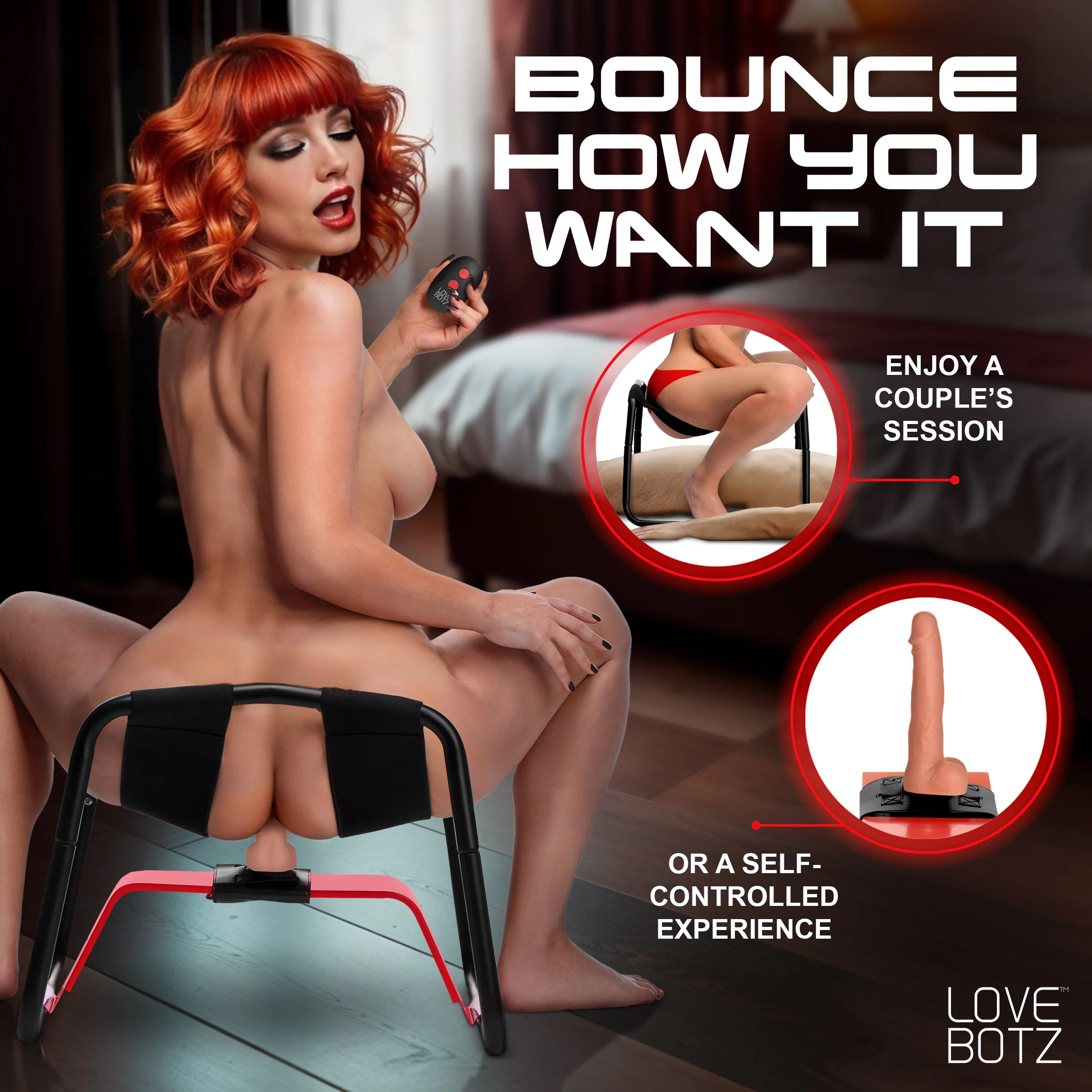 Bangin' Bench with Thrusting & Vibrating Dildo - Image 5