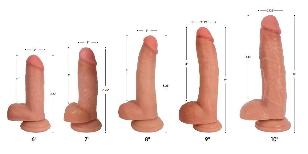 Light Bareskin Dildo with Balls - Image 6