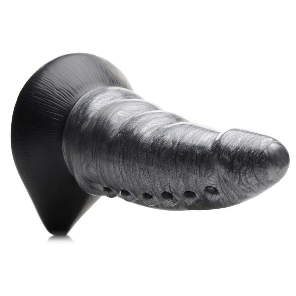 Beastly Tapered Bumpy Silicone Dildo - Image 5
