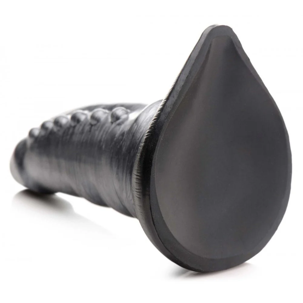 Beastly Tapered Bumpy Silicone Dildo - Image 6