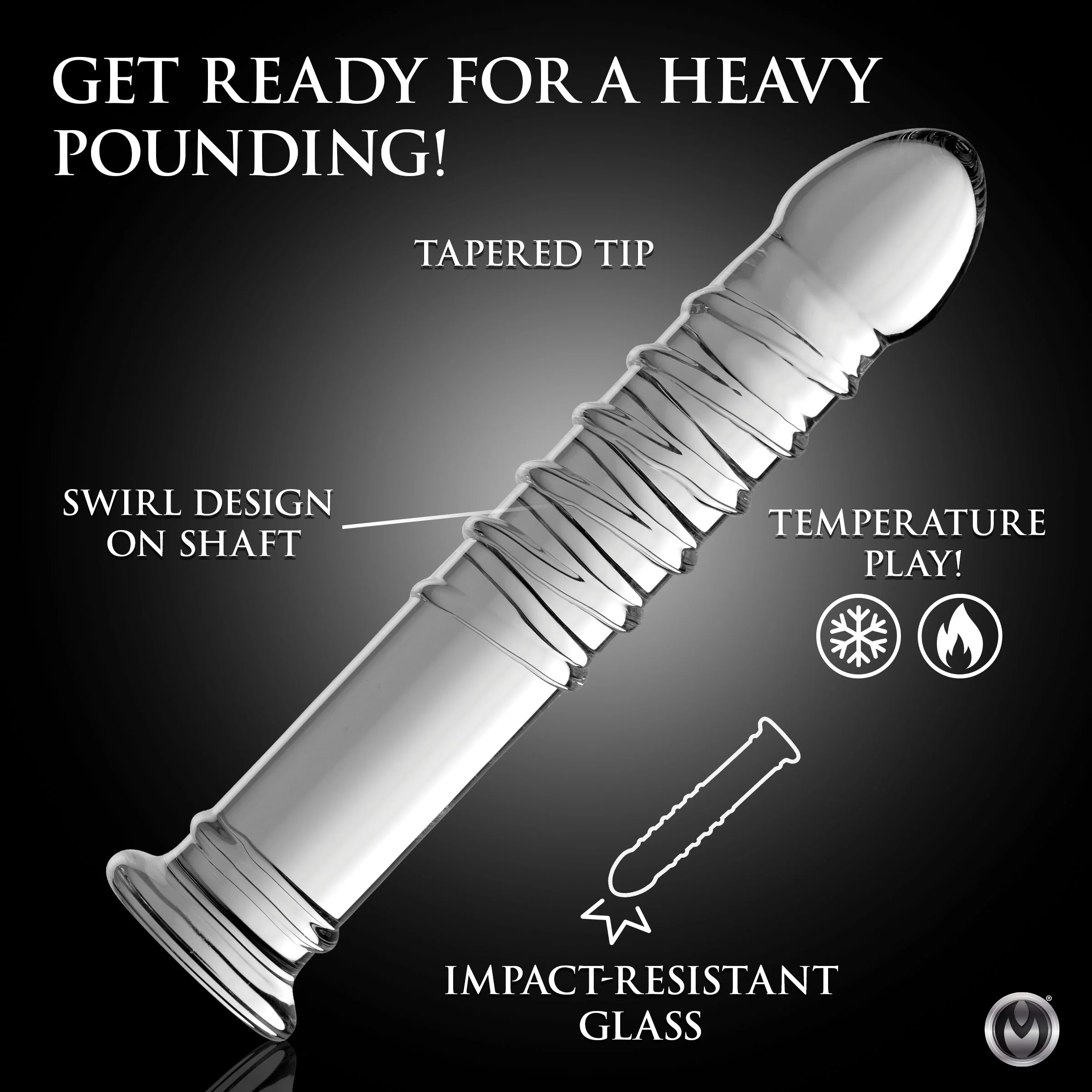 Behemoth Ribbed XL Dildo - Image 4