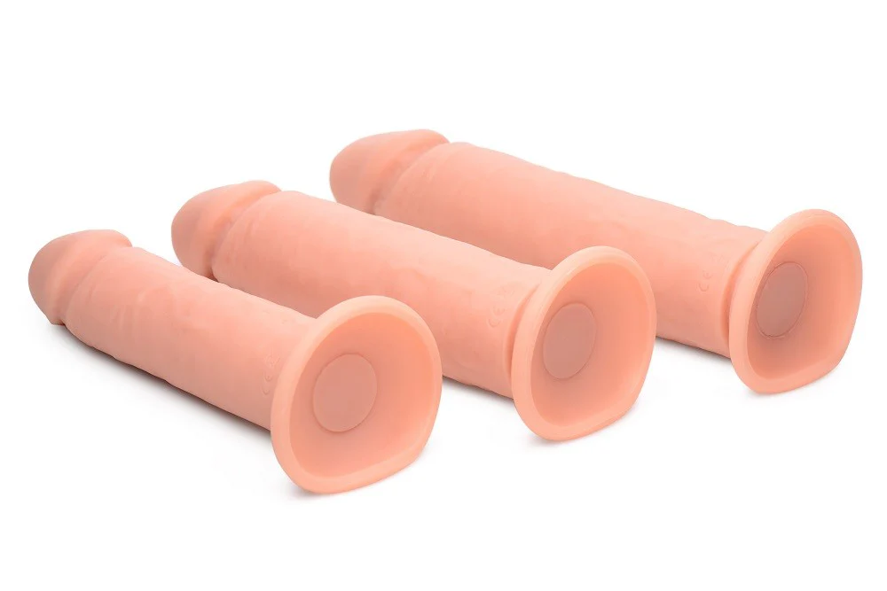 Big Shot Vibrating Remote Control Silicone Dildo - Image 4