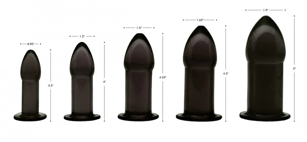 Black Anal Dilator Kit - Image 2
