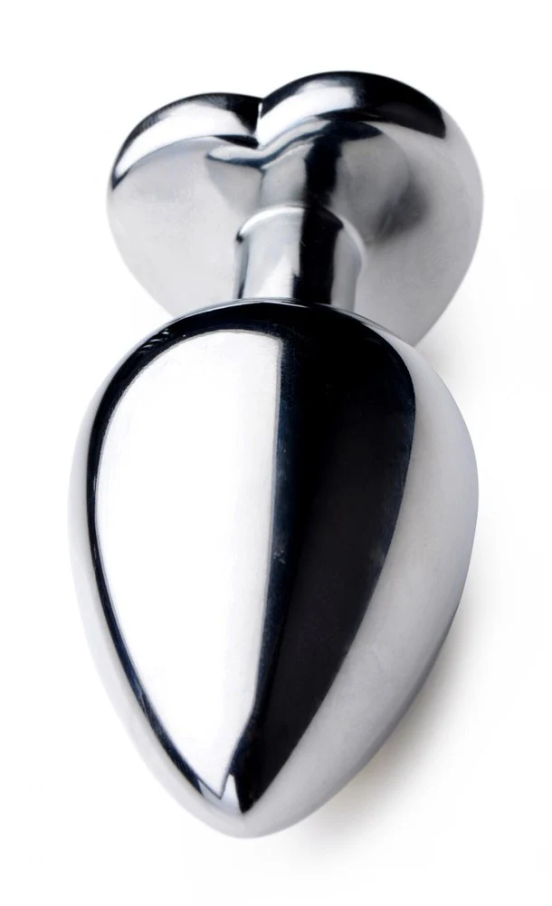 Black Heart Gem Anal Plug - Image 7
