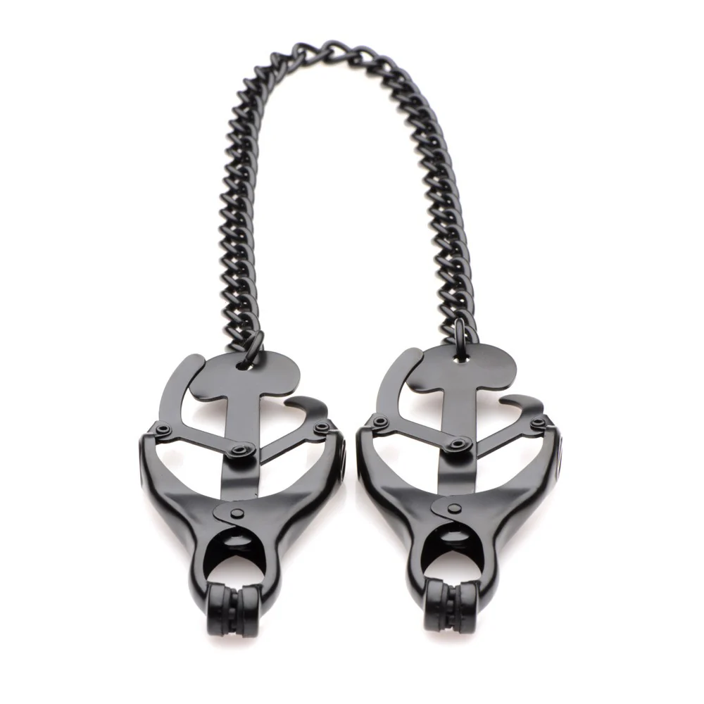 Black Japanese Nipple Clamps - Image 10