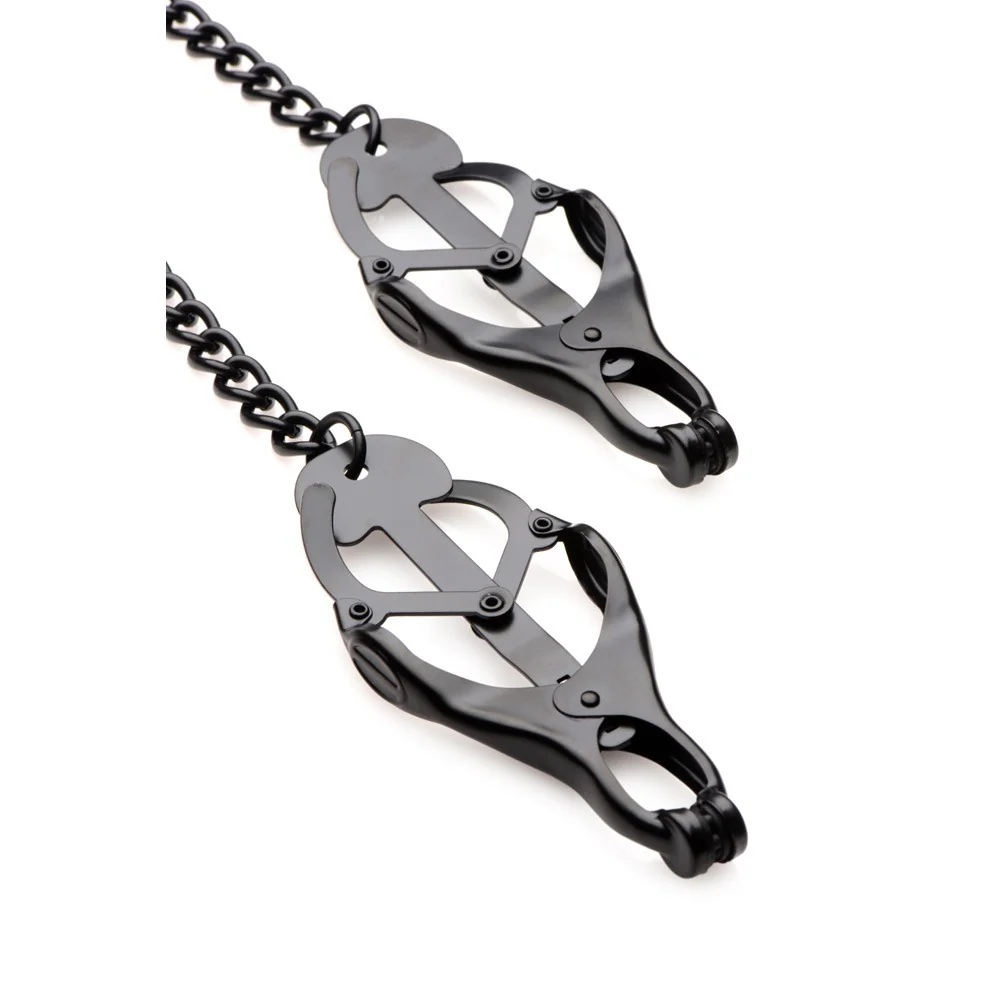 Black Japanese Nipple Clamps - Image 11