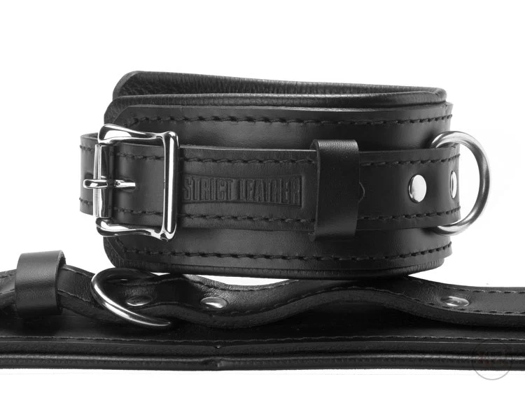 Black Leather Premium Bondage Kit - Image 3