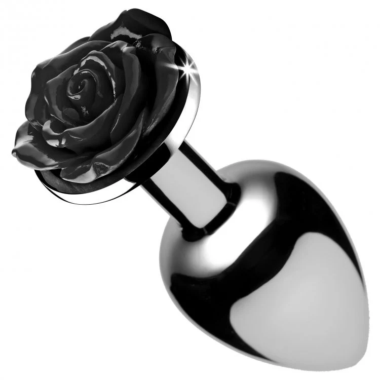 Black Rose Anal Plug - Image 4