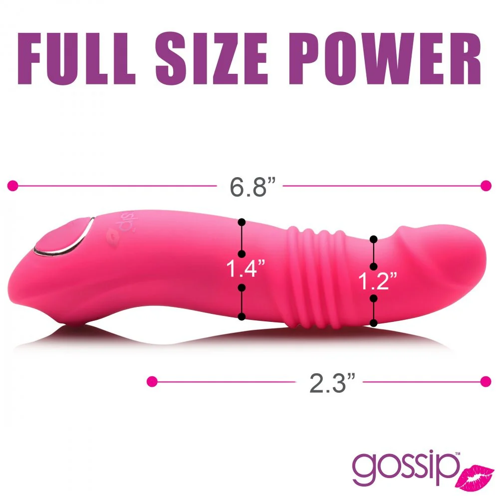Blaster 7X Thrusting Silicone Vibrator - Image 7