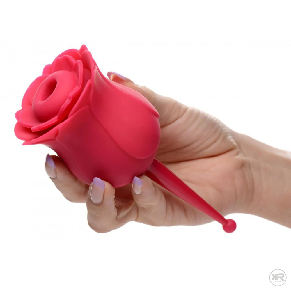 Bloomgasm Rose Buzz 7X Silicone Clit Stimulator and Vibrator - Image 5