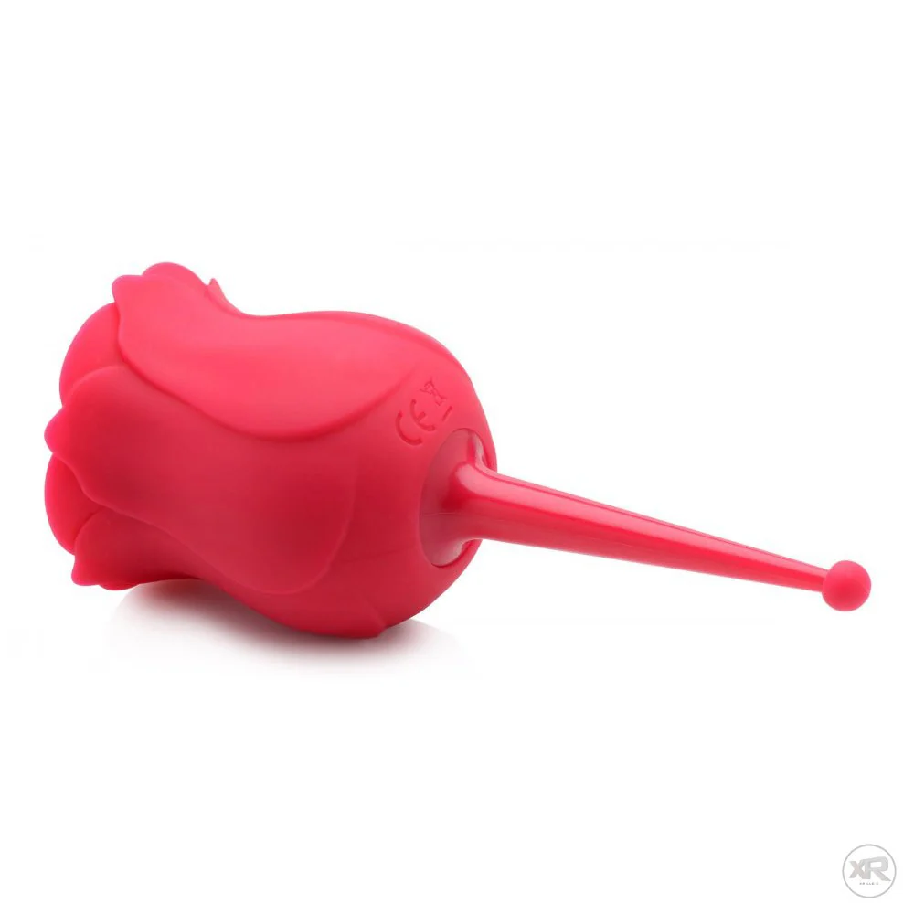 Bloomgasm Rose Buzz 7X Silicone Clit Stimulator and Vibrator - Image 9