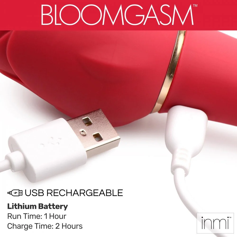 Bloomgasm Sweet Heart Rose Vibrator - Image 4
