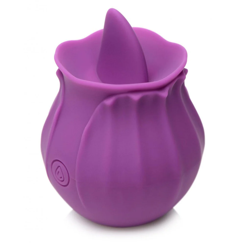 Bloomgasm Wild Violet 10X Silicone Clit Licking Stimulator - Image 3