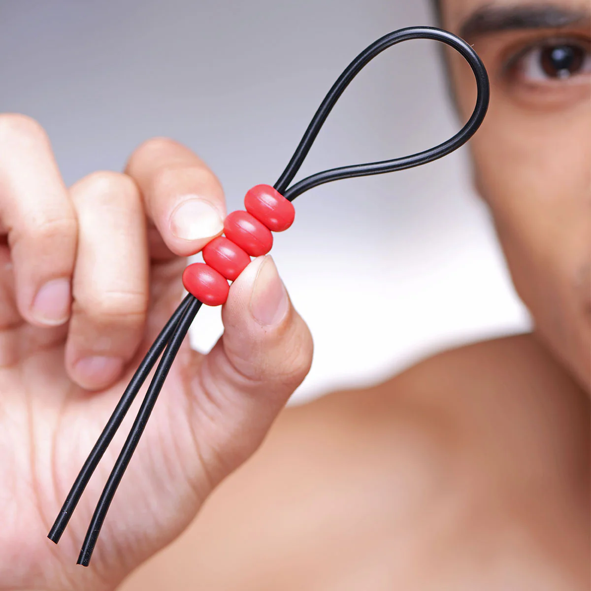 Bolo Lasso Style Adjustable Cock Ring - Image 3