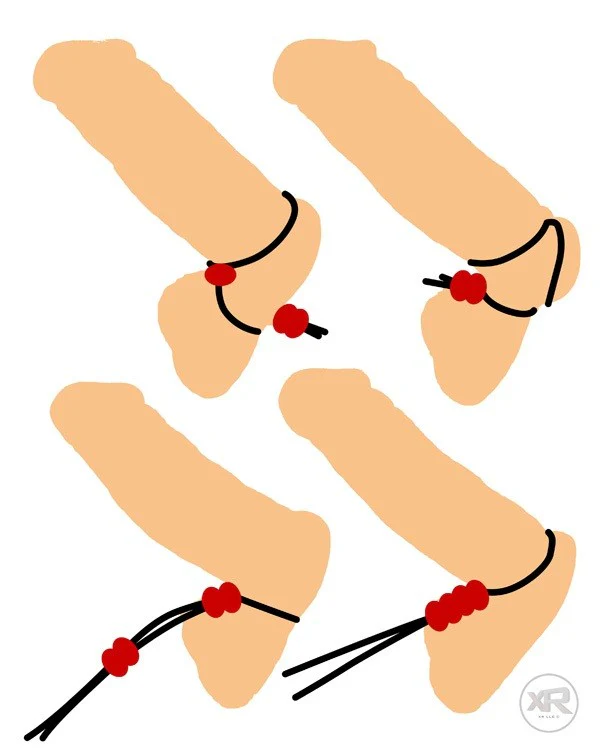 Bolo Lasso Style Adjustable Cock Ring - Image 5