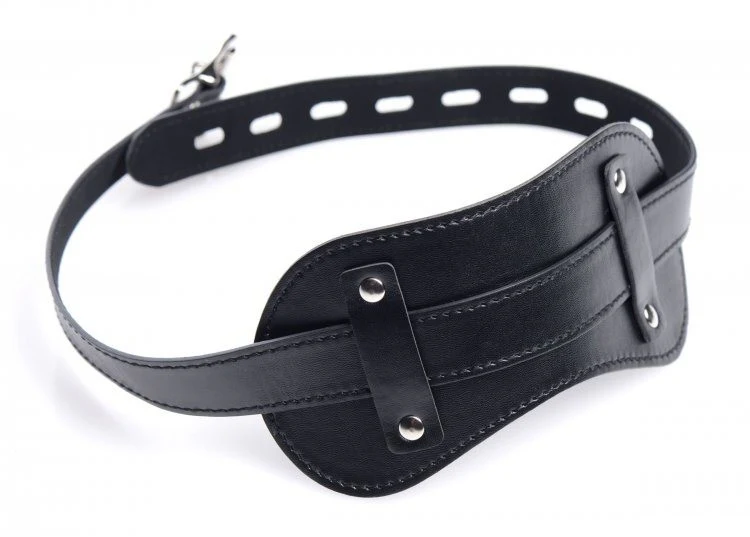 Bondage Hood with Penis Gag - Image 7