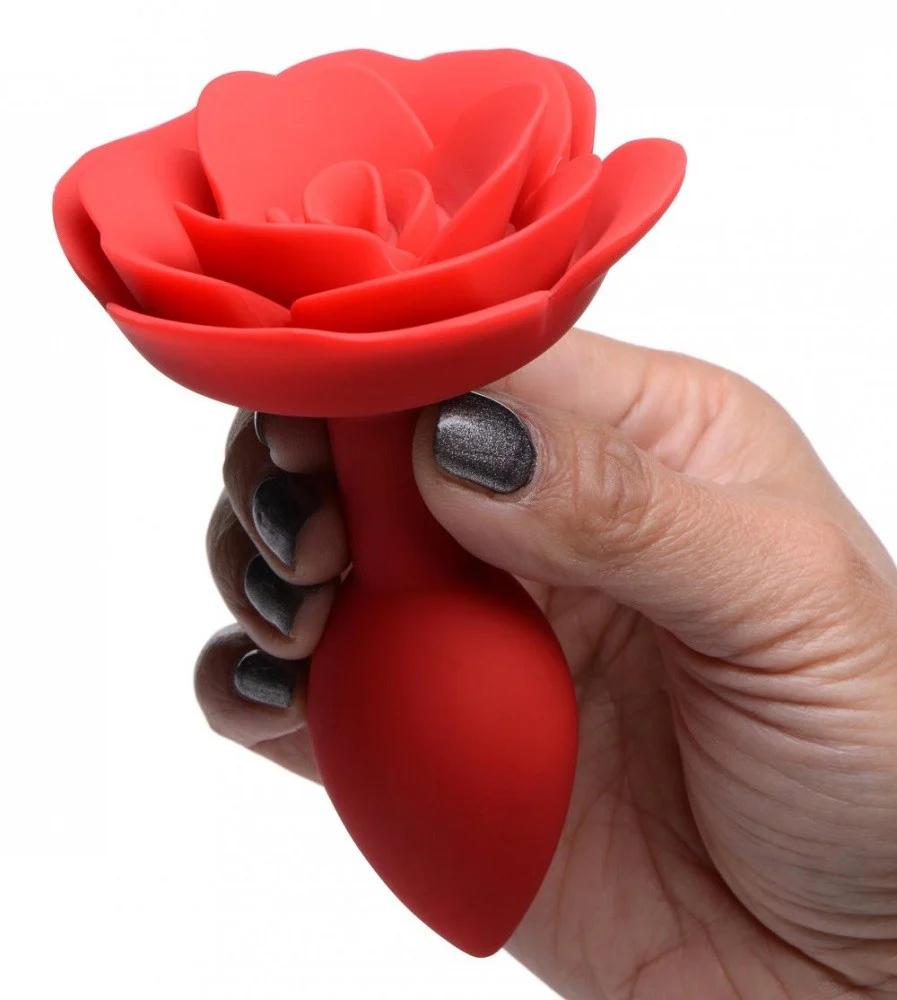 Booty Bloom Silicone Rose Anal Plug - Image 2