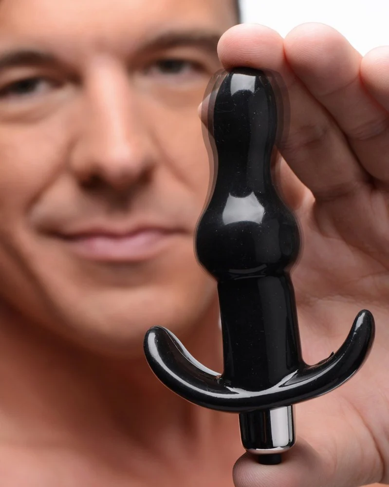 Bumpy Vibrating Anal Plug - Image 2