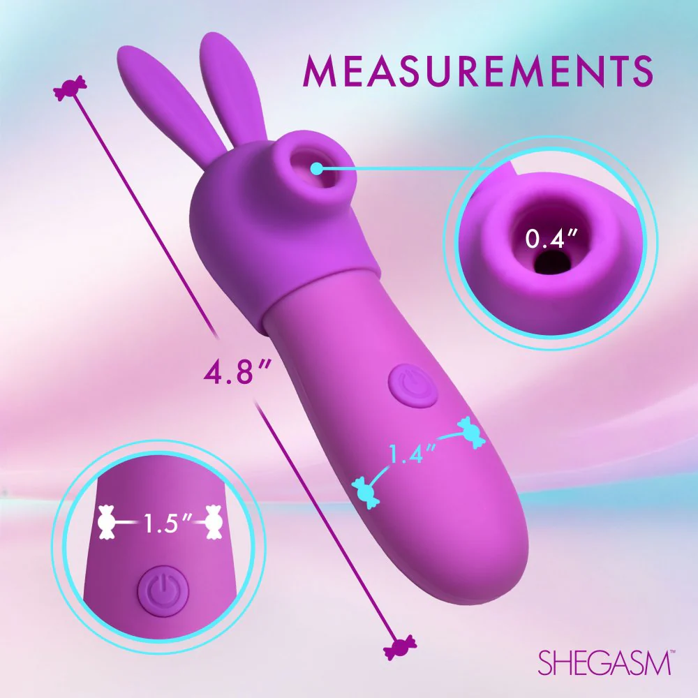 Bunny Sidekick Suction Clit Stimulator - Image 6