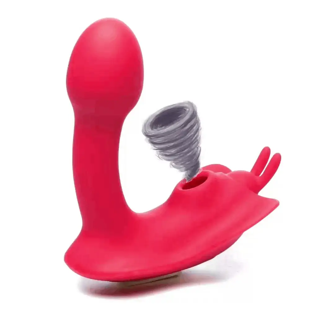 Butterfly Tease 10X Clitoral Suction Silicone Stimulator - Image 2
