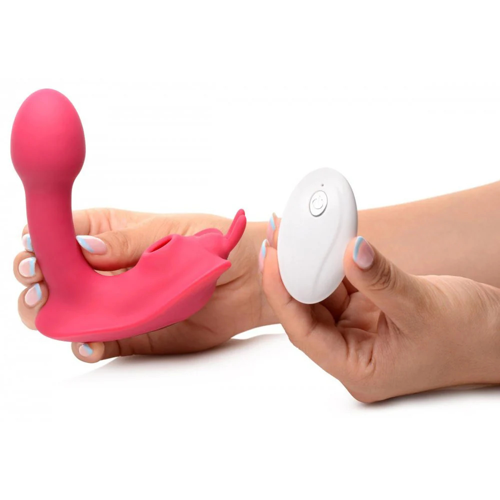 Butterfly Tease 10X Clitoral Suction Silicone Stimulator - Image 5