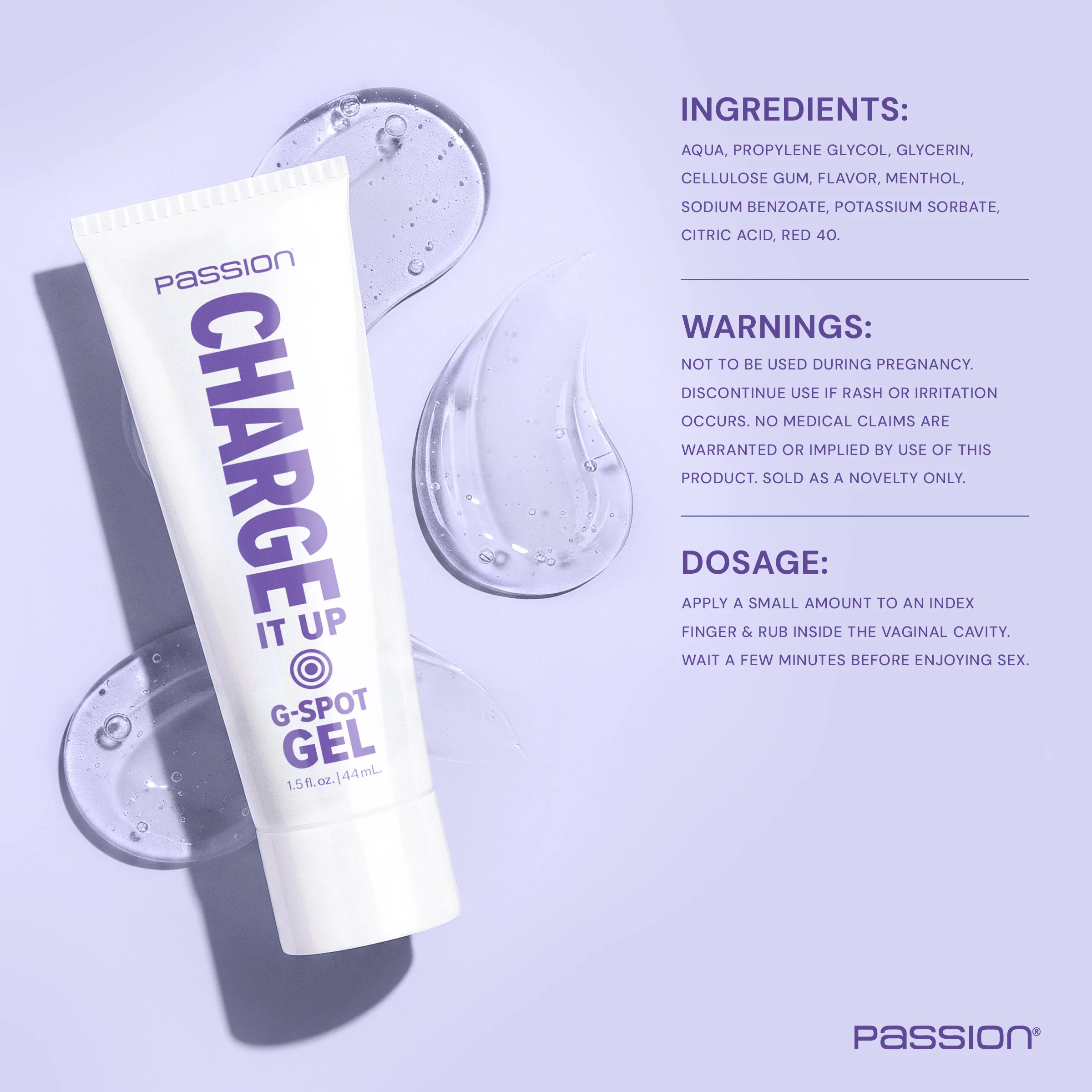 1.5oz Charge It Up G-Spot Gel - Image 4