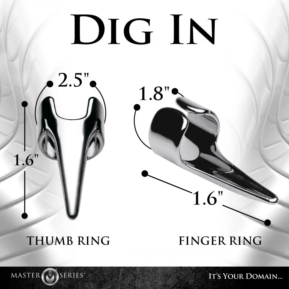 Clawed 5pc Sensation Play Rings - Image 7