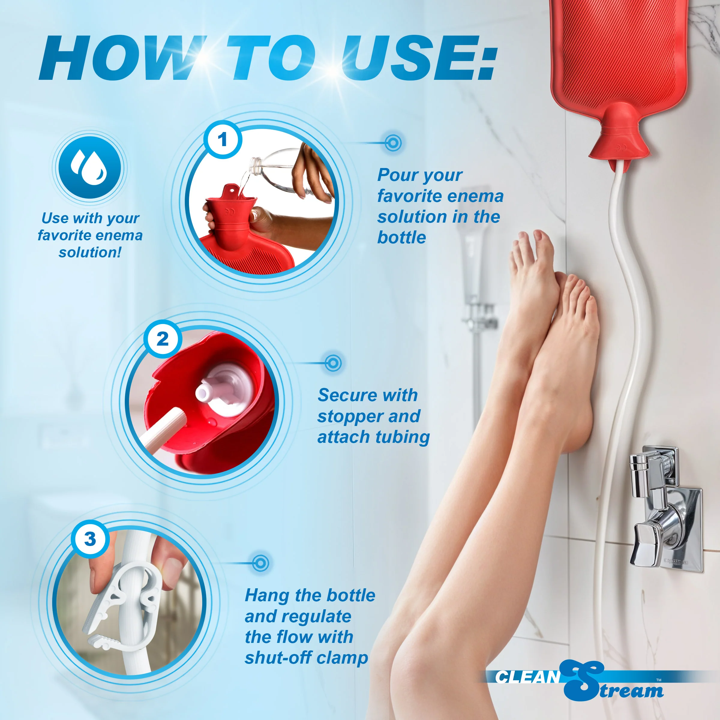 Water Bottle Douche Kit - Image 6