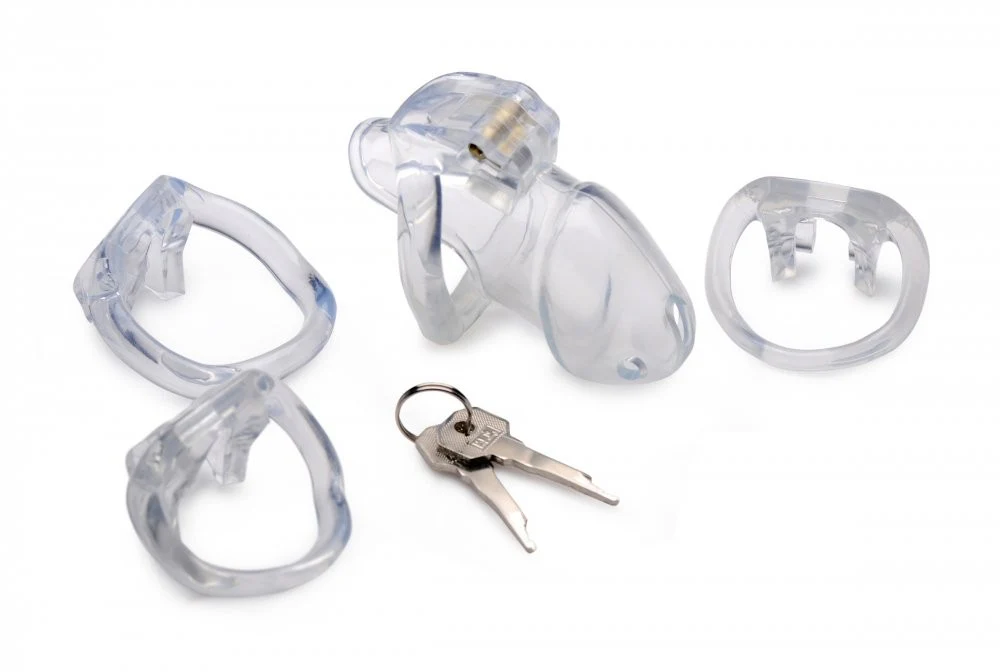 Clear Captor Chastity Cage - Image 3