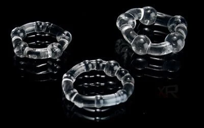 Clear Performance Cock Rings - Image 2