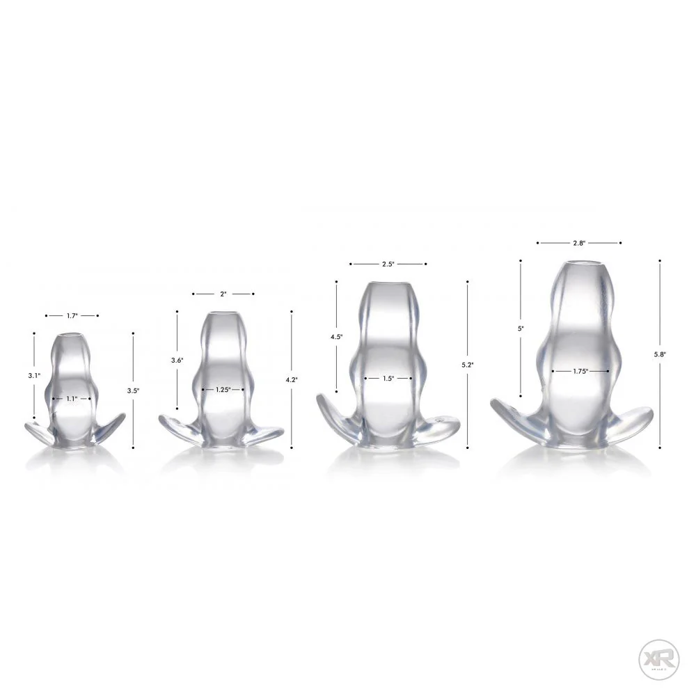 Clear View Hollow Anal Plug - Image 5