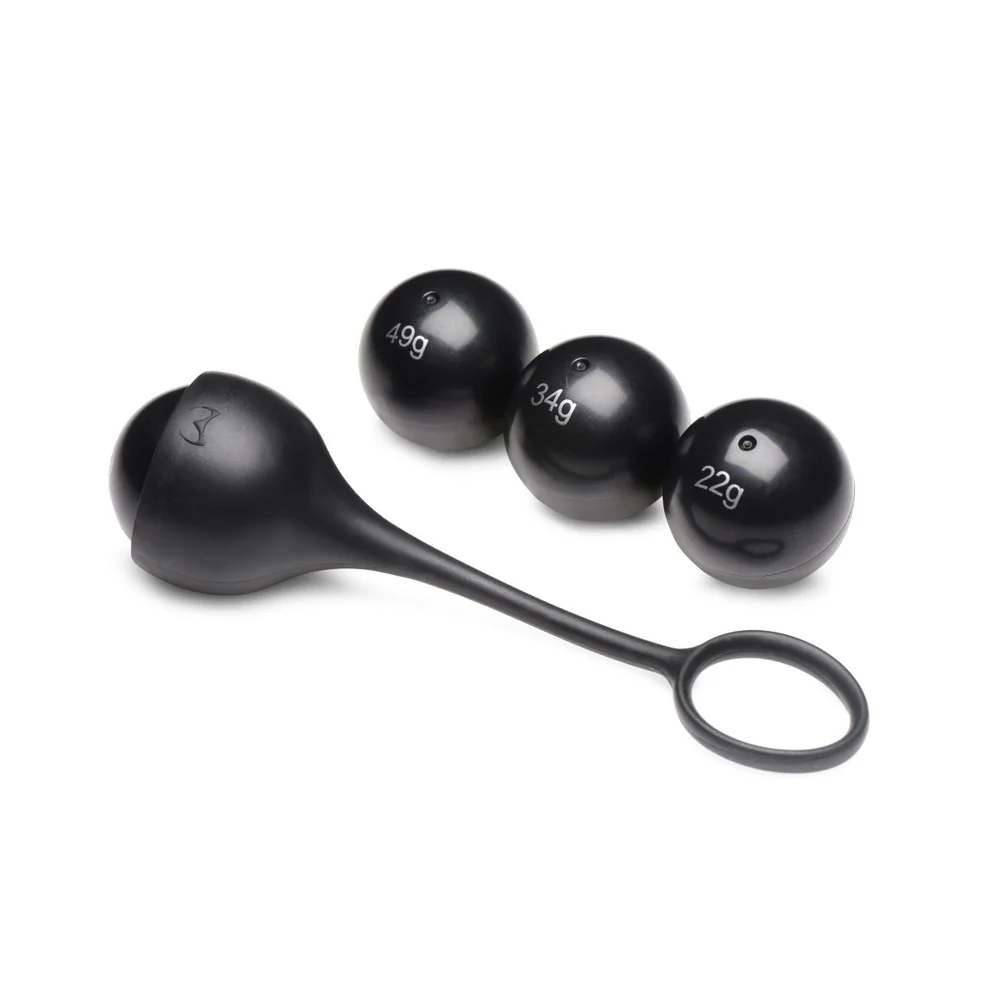 Cock Dangler Silicone Penis Strap with Weights - Image 4