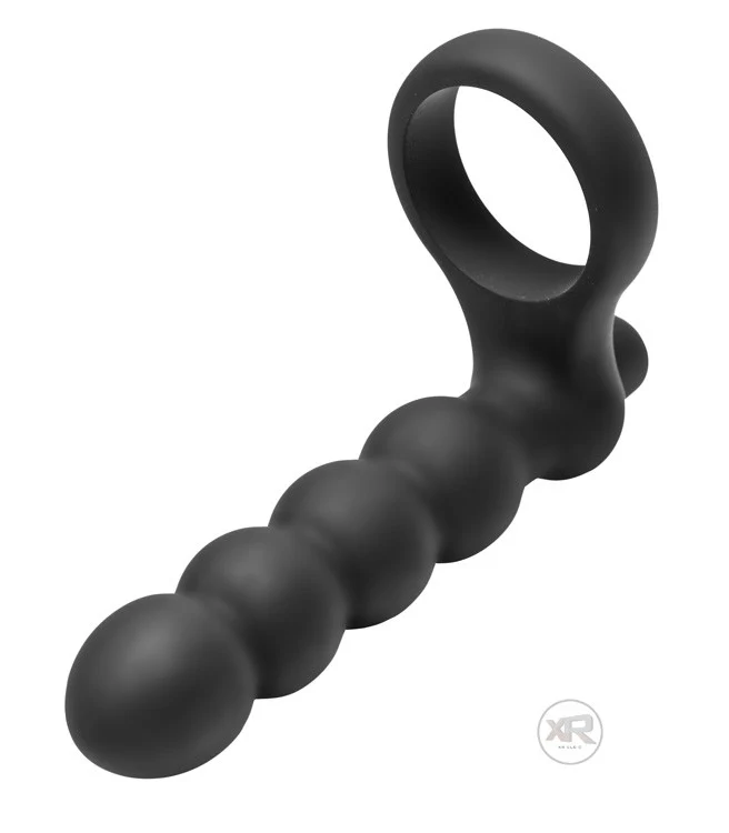 Cock Ring with Silicone Double Penetration Vibe - Image 3
