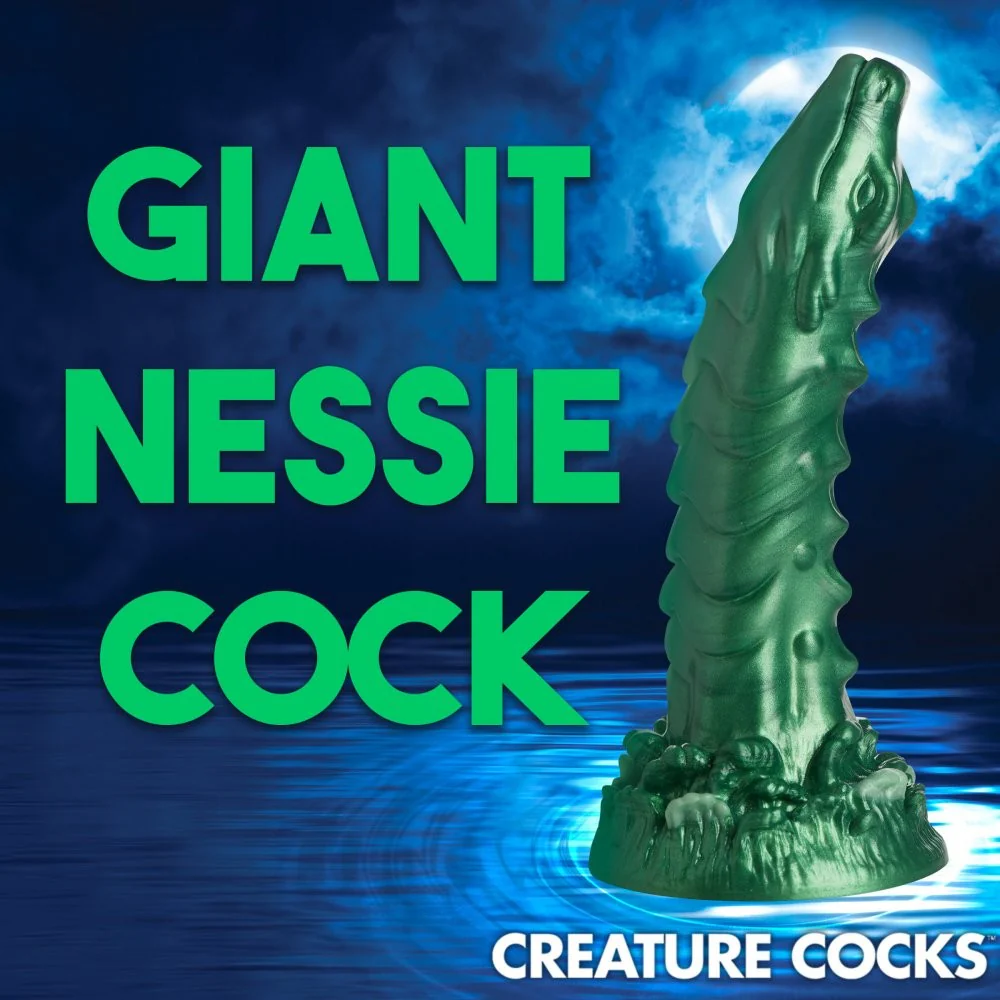 Cockness Monster Lake Creature Silicone Dildo - Image 5