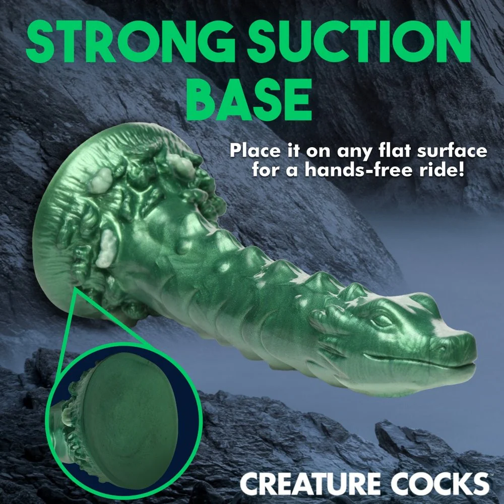 Cockness Monster Lake Creature Silicone Dildo - Image 7