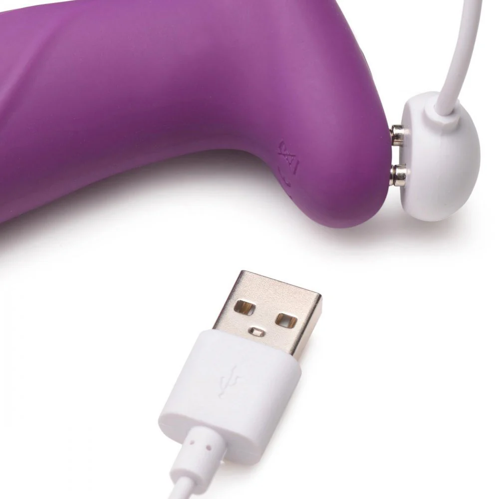 G-Rocker 10X Come Hither Silicone Vibrator with Remote Control - Image 6