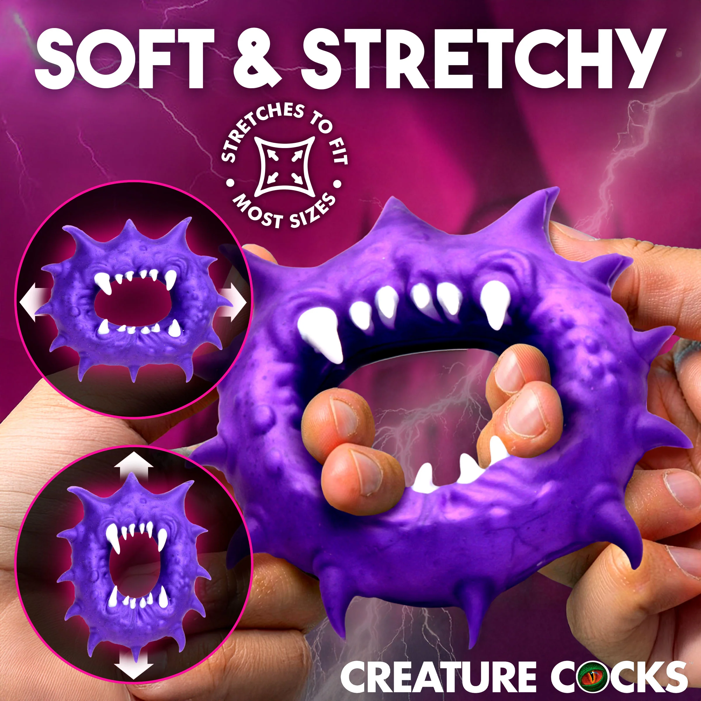 Constrictor Silicone Cock Ring - Image 3