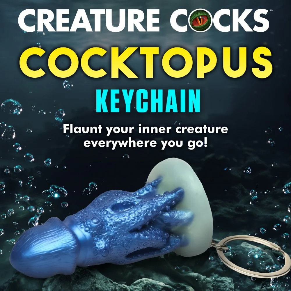 Creature Cocks Mini Dildo Keychain - Image 3