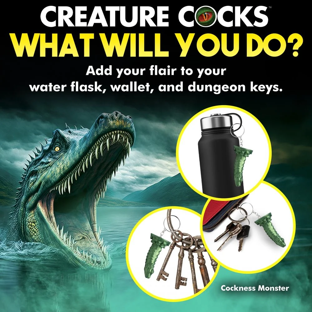 Creature Cocks Mini Dildo Keychain - Image 9