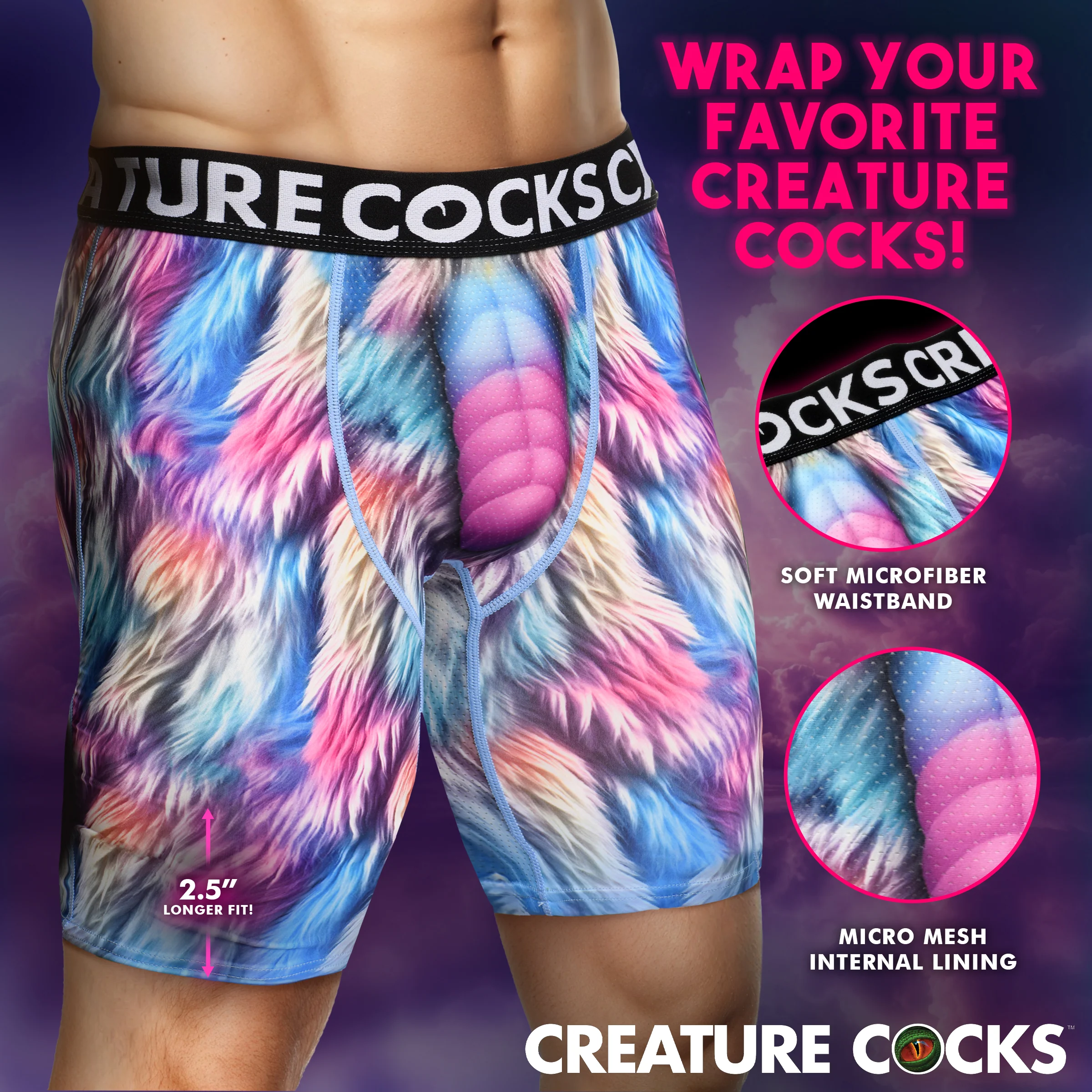 Creature Cocks Mystique Boxer Shorts - Image 3
