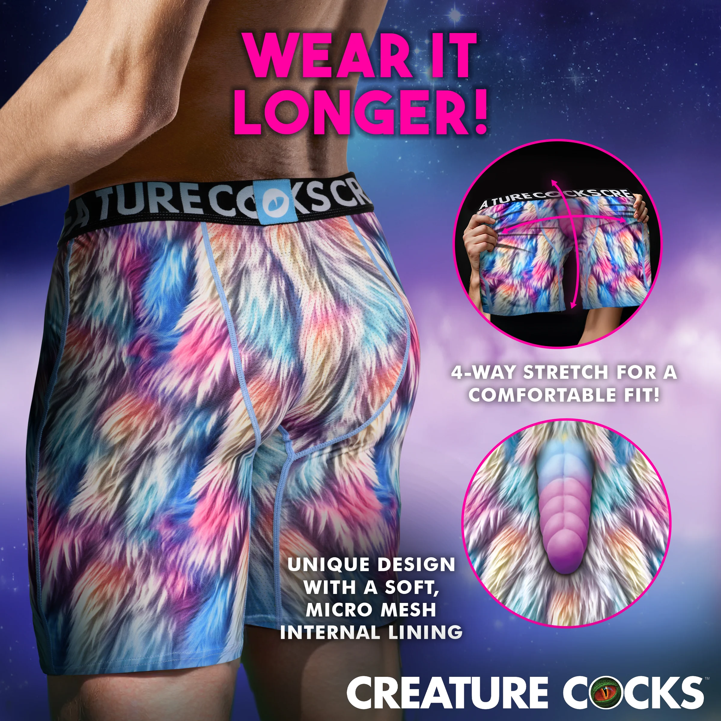 Creature Cocks Mystique Boxer Shorts - Image 4