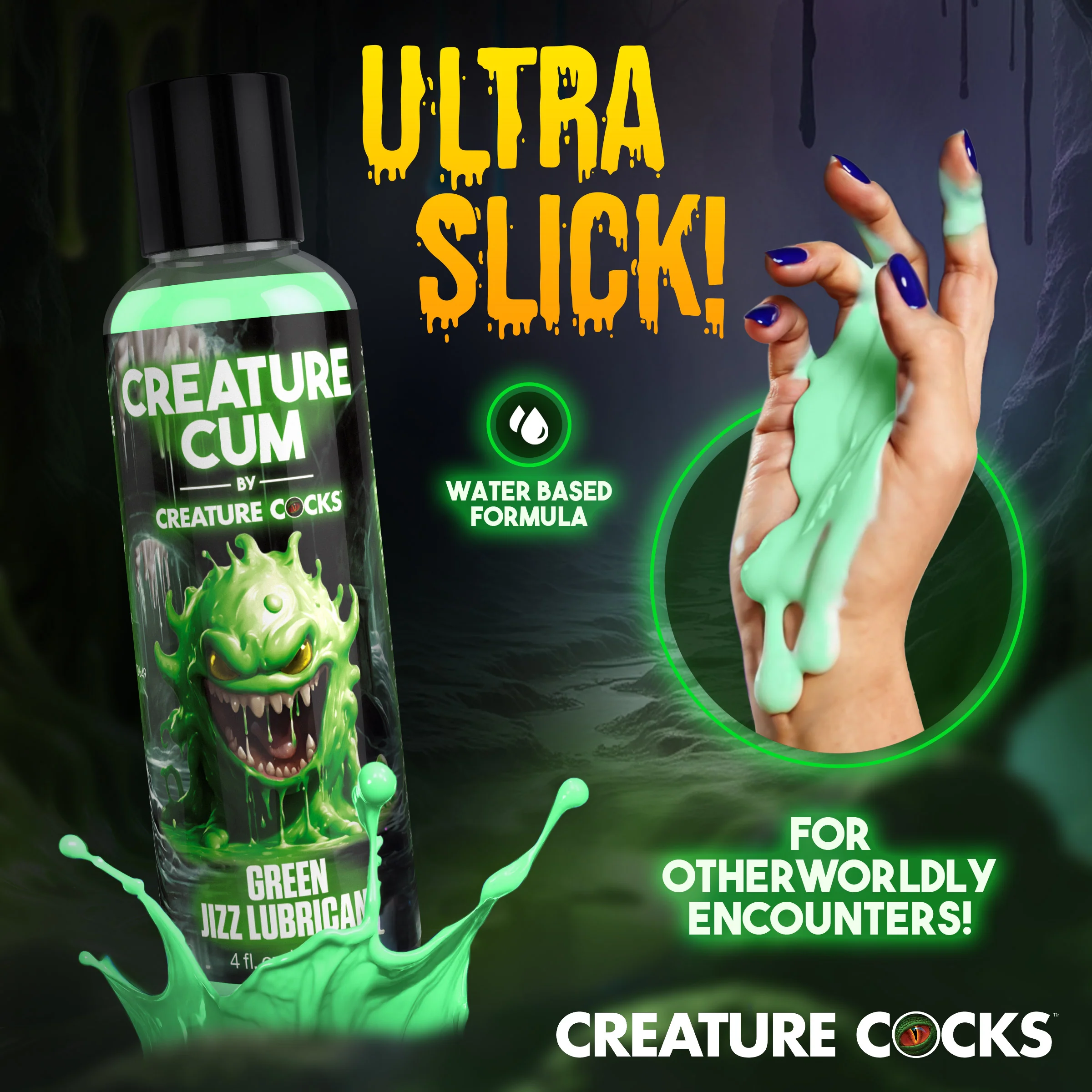 Creature Cum Green Jizz Lubricant - Image 2