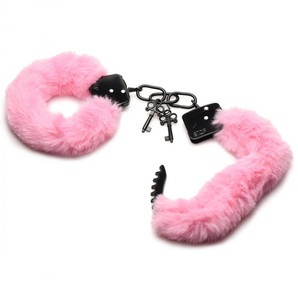 Cuffed In Fur Furry Handcuffs - Image 4
