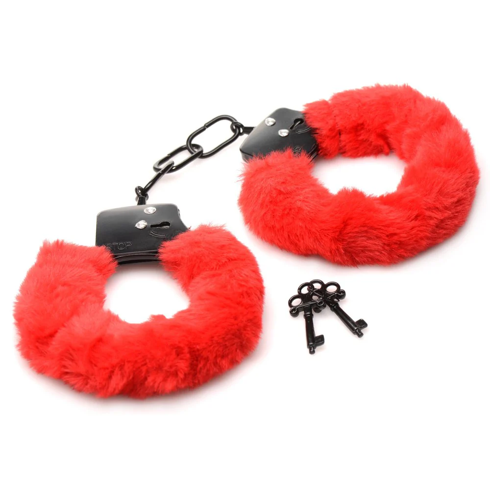 Cuffed In Fur Furry Handcuffs - Image 5