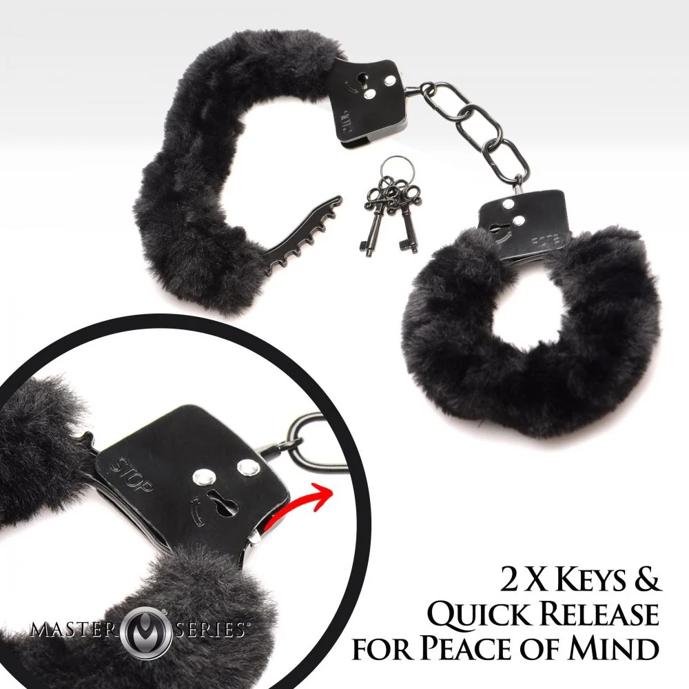 Cuffed In Fur Furry Handcuffs - Image 7