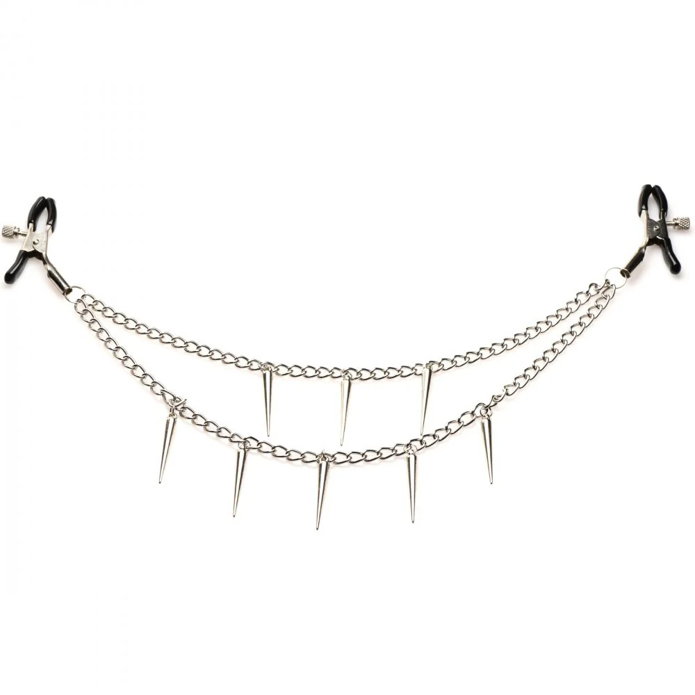 Daggers Double Chain Nipple Clamps - Image 5
