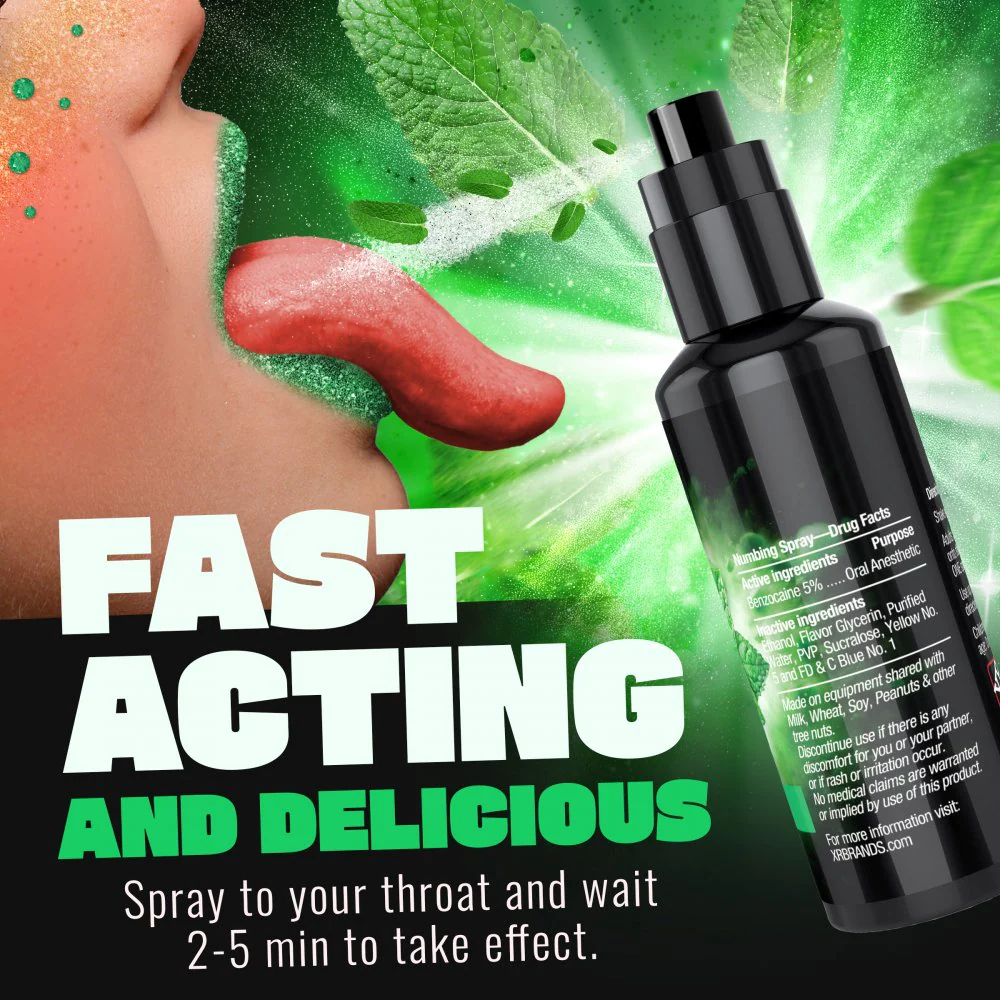 Deep Throat Mint Numbing Spray - Image 5