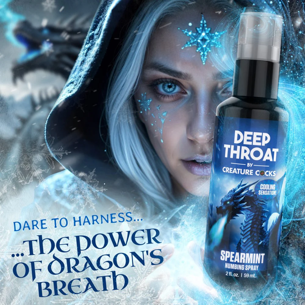 Deep Throat Spearmint Numbing Spray - Image 2