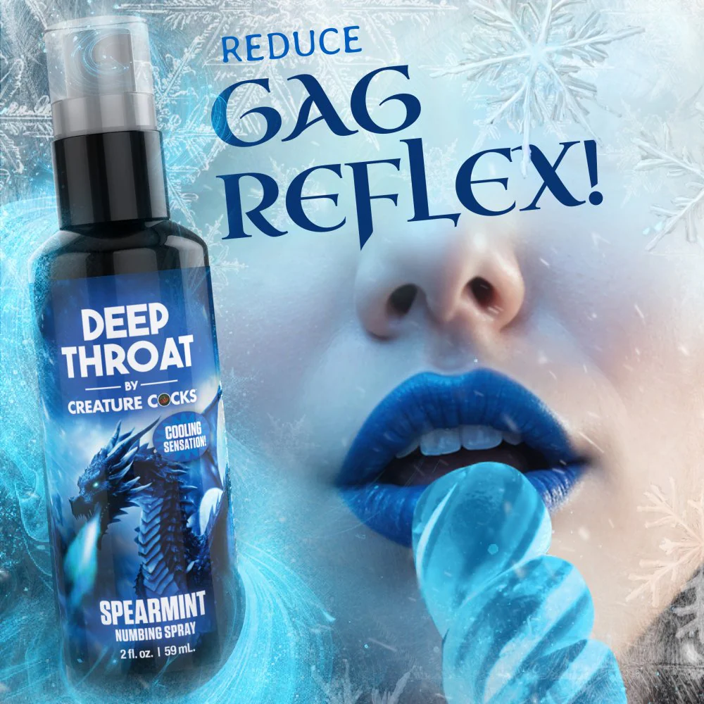 Deep Throat Spearmint Numbing Spray - Image 5
