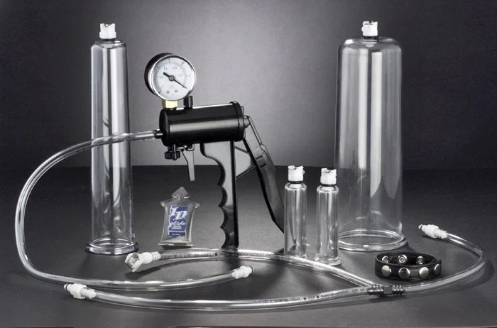 Deluxe Men's Penis Pumping Set